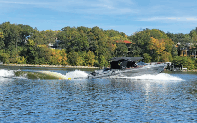 A Field Study of Recreational Powerboat Hydrodynamics and their Impacts on the  Water Column and Lakebed