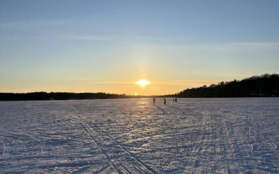 Late ice fishing season