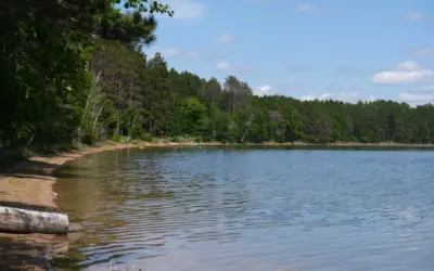 Northwoods lakes are warming up more in the summer and fall